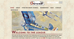 Desktop Screenshot of overthefront.com